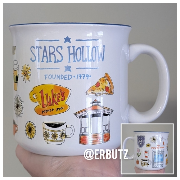 Gilmore Girls Other - Gilmore Girls Stars Hollow Icon Mug, Oversized Camp Style ☕ (licensed)